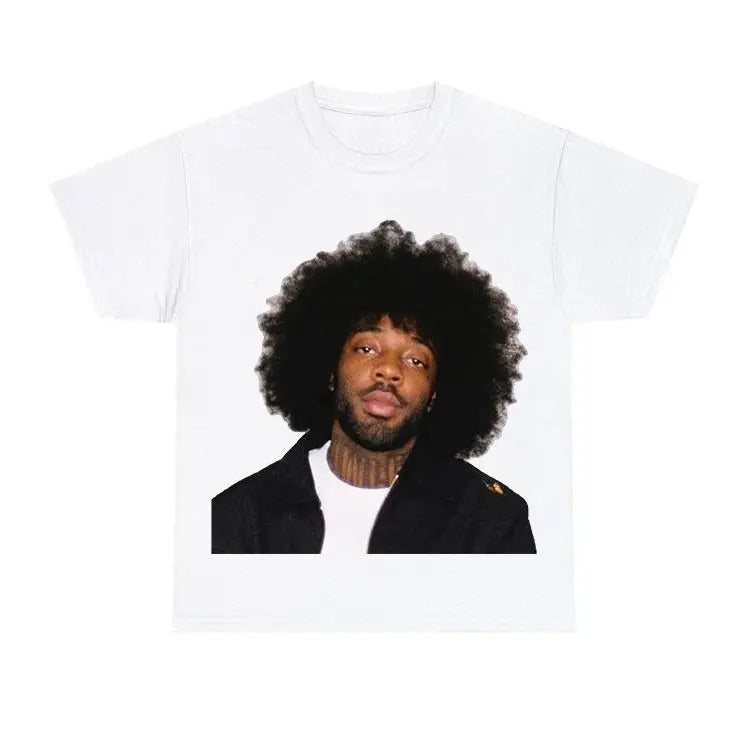 Brentt Faiyazz Big Face Tee Iconic Look for Fans Classic Unisex Hoodie, Sweatshirt | GrindPrints.com