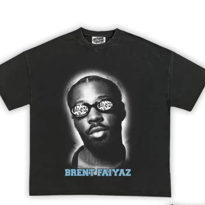Brentt Tribute Vintage Faiyazz Shirt - Classic Cotton Unisex Print Shirt Hoodie, Sweatshirt | GrindPrints.com