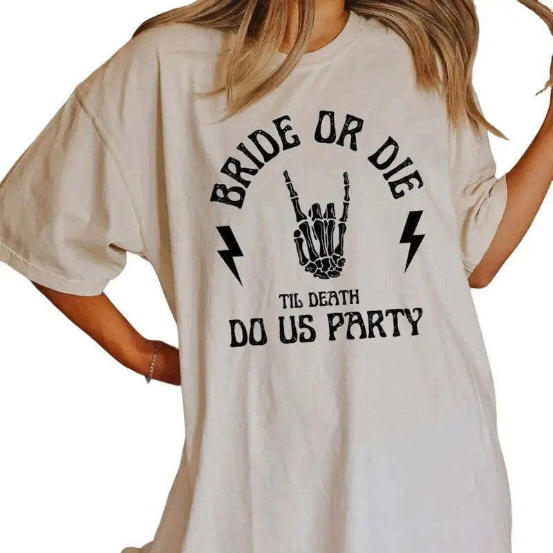 Bride Tribe Shirt, Bachelorette party T-Shirt Sweatshirt Hoodie | GrindPrints.com