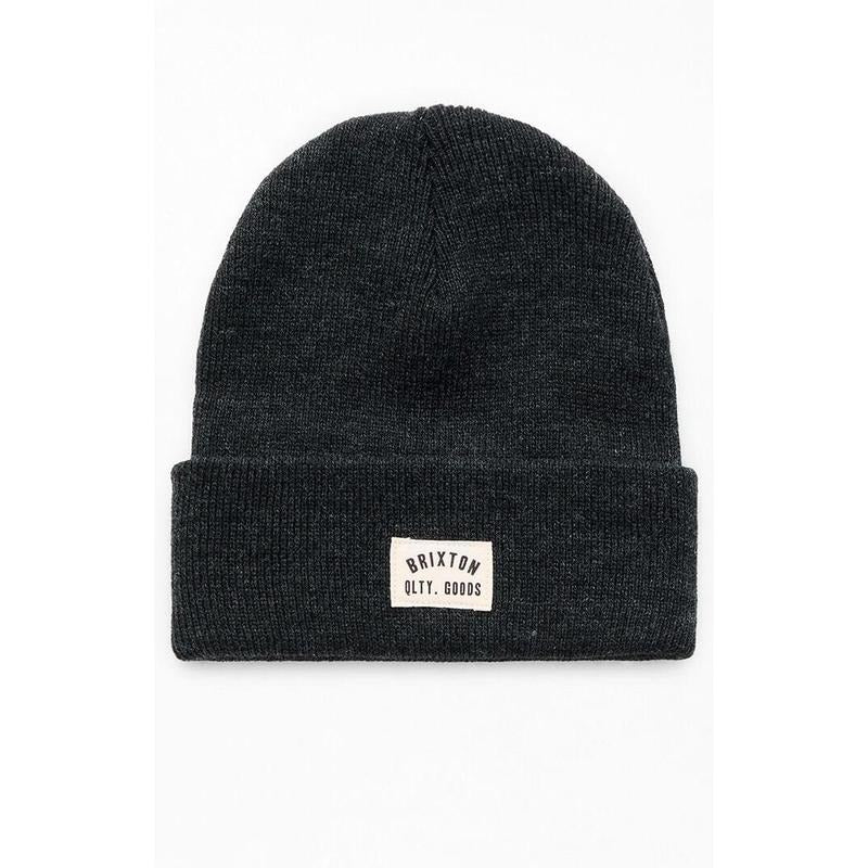 Brixton Men's Black Woodburn Watch Beanie T-Shirts, Hoodie, Sweatshirt | GrindPrints.com