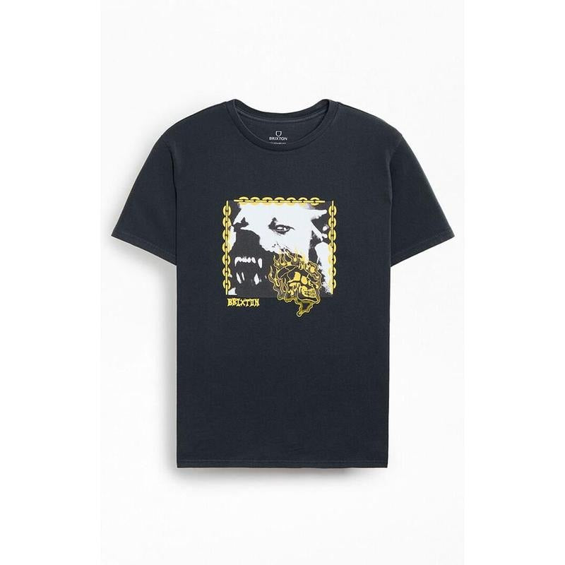 Brixton Men's Secure T-Shirt - Multicolor Hoodie, Sweatshirt | GrindPrints.com