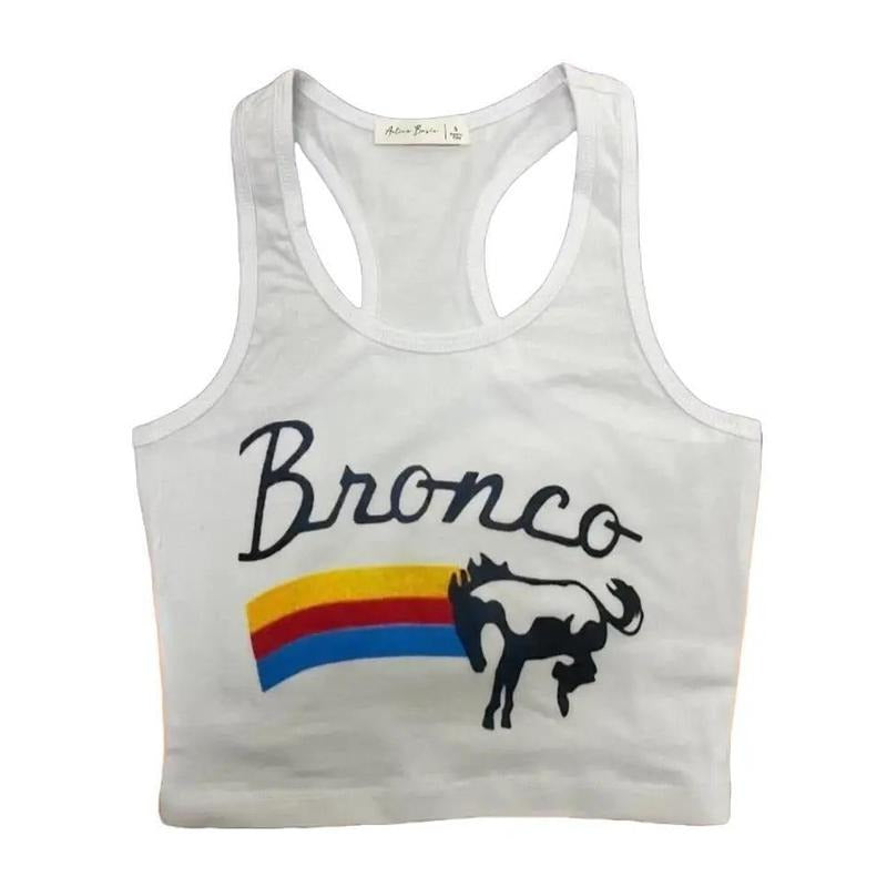 Broncoo - Crop Tank, Baby Tee, Crop Tank Top Y2K Shirt, Political Activism, LGBTQ Rights, Free Speech, Feminist Shirt,...