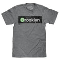 Brooklyn T-Shirt - Gray Hoodie, Sweatshirt | GrindPrints.com