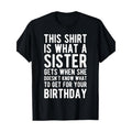 Brother's Birthday Gift - 100% Cotton T-Shirt