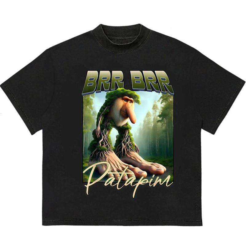 Brr Brr Patapim T-Shirt Cozy & Relaxed Comfortable Fit for All-Day Wear Hoodie, Sweatshirt | GrindPrints.com