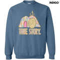 Brushstroke True Story Sweatshirt 'NLB' T-Shirts, Hoodie | GrindPrints.com