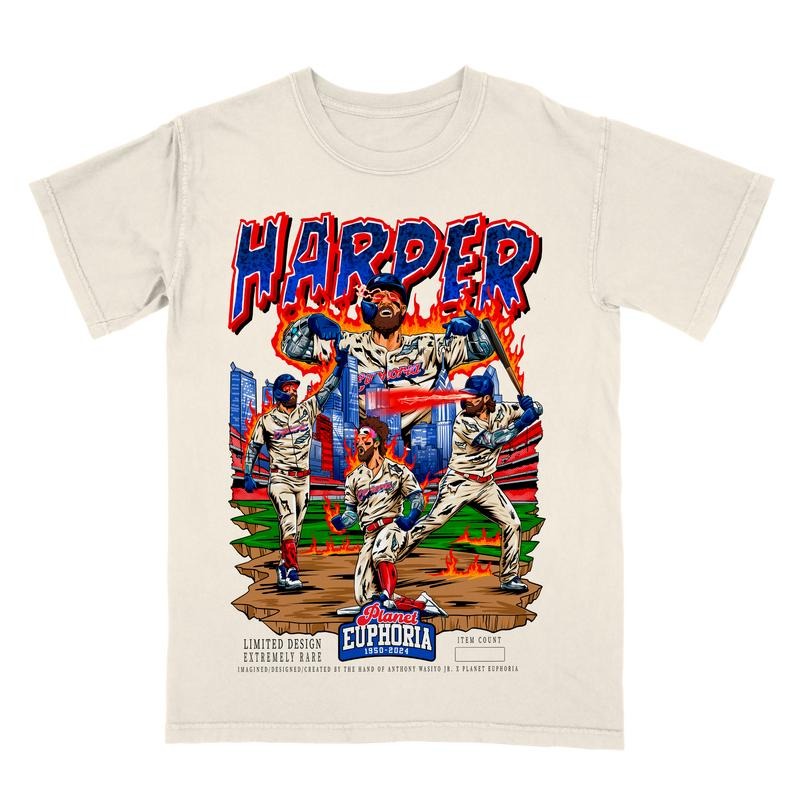 Bryce Harper V2 Tee - Soft and Comfortable Shirt - Menswear - Graphic T-Shirt Hoodie, Sweatshirt | GrindPrints.com