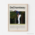Bryson DeChambeau Poster, Golf Poster, PGA Tour Golf Wall Art for Office, Sports Bedroom Art, Golf Gift Ideas, Golf Swing...