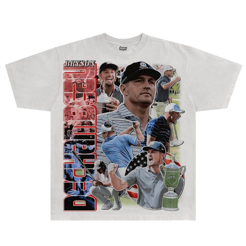 Bryson DeChambeau US Open Tee | Vintage Tee Graphic T-Shirt Sweatshirt Hoodie | Sport Tee - Gift For Fan | GrindPrints.com