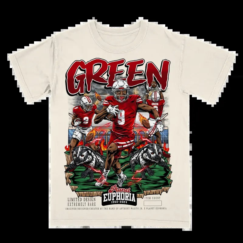 Bryson Green Tee Hoodie, Sweatshirt | GrindPrints.com