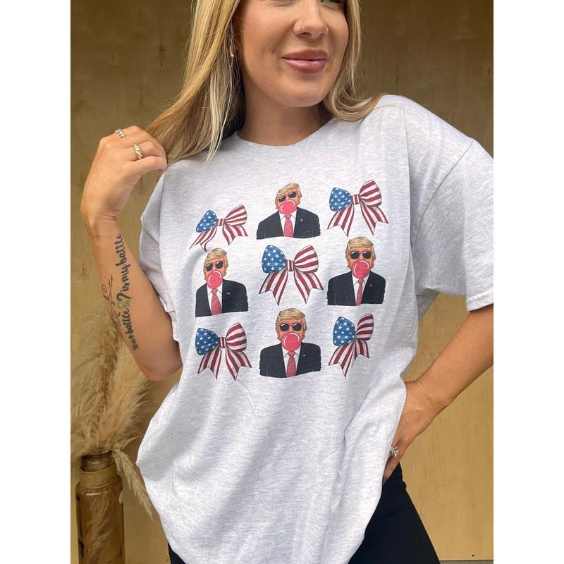 Bubble Gum USA Graphic Top T-Shirts, Hoodie, Sweatshirt | GrindPrints.com