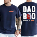 Budweiser Dad Bod Powered By Budweiser Tshirt 2-Sided, Funny Beer Drink Shirt for Men, Drinking Tee for Daddy, Casual...