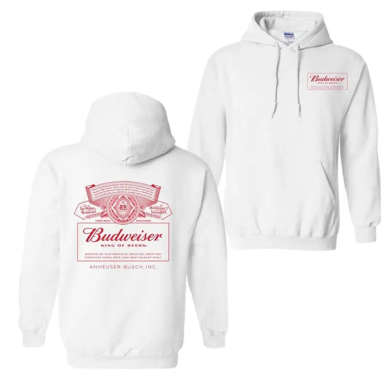 Budweiser King Of Beers hoodie, Budweiser hoodie For Men And Women T-Shirts, Sweatshirt | GrindPrints.com