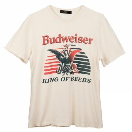 Budweiser Lager Beer Vintage Logo T-Shirt by Junk Food Hoodie, Sweatshirt | GrindPrints.com