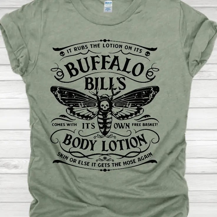 Buffalo Bill Lotion  Soft Casual Lightweight T-shirt Hoodie, Sweatshirt | GrindPrints.com