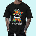Building Block Messy Bun Mom Life Master Builder Mothers Day Unisex T-Shirt, Cotton 100%, Top Trending Fashion Hoodie,...