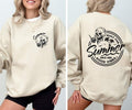 Built For Summer Since 1980 Skeleton Sweatshirt, Retro Funny Summer Shirt, Summer Vibes, Trendy Skull Lover Summer Shirt,...