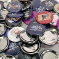 Bulk Lot of Donald Trump For President 2024 USA Buttons - Up to 1000 Buttons - Over 25 Different Designs and Sayings...