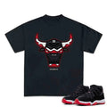 Bull Bred Velvet Match 11s Bred Velvet Sneakers Outfits Embrace Streetwear Cotton Y2K Hip Hop Rap T-Shirts, Hoodie, Sweatshirt