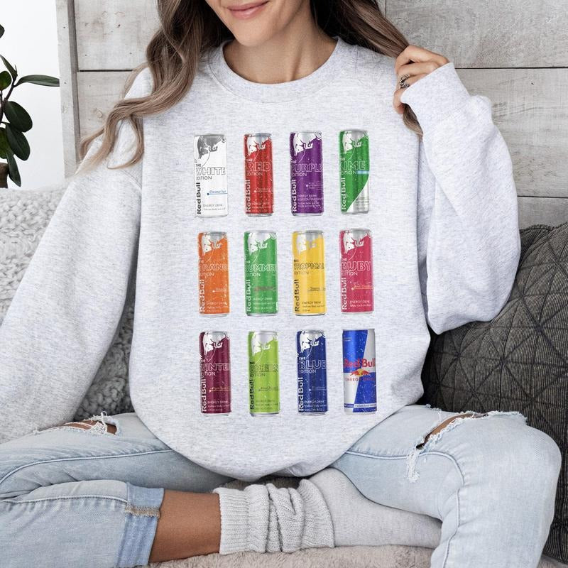 Bull Energy Drink, Photo Grid Sweatshirt, Trend T-Shirts, Hoodie | GrindPrints.com