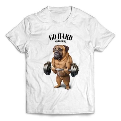 Bullmastiff Dog Weightlifting Fitness Gym Made USA T-Shirts, Hoodie, Sweatshirt