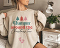 Bumpin Around the Christmas Tree Pregnancy Announcement Sweatshirt XMas Maternity Sweater Holiday Gender Reveal Jumper...
