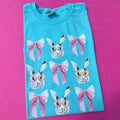 Bunnies & Bows Comfort Colors T-Shirt Hoodie, Sweatshirt | GrindPrints.com