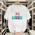 Bunny Graphic Trend! Soft & Lightweight, Short - sleeve T - shirt, Playful Prints, Great for Spring Outings and Casual Get