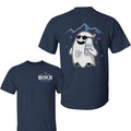 Buscch Light Ghost Halloween T-Shirt, Halloween Shirt, Buscch Light Shirt, Unisex Classic Cotton Tee with 2 Sided Graphic...