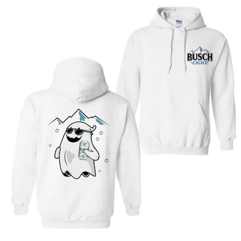 Busch Halloween Hoodie DRG, Ghost Halloween T-Shirt DRG, Sweatshirt for Men and Women | GrindPrints.com