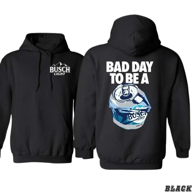Busch Light Dark Heather Hoodie - Unisex Hoodie, Cozy Rustic Style for Beer Lovers, Perfect for Country Girls & Casual...