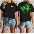 Busch Light Farmers Tractor 2-sided T-Shirt, S - 4XL, Graphic Tee Hoodie, Sweatshirt | GrindPrints.com
