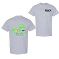 Busch Light Farmers Tractor 2 Sided Busch Light Full Color Classic Cotton T-Shirts, Hoodie, Sweatshirt