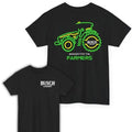 Busch Light Farmers Tractor Both Sided Unisex T-Shirt Fabric Menswear Hoodie, Sweatshirt | GrindPrints.com
