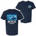 Busch Light Fishing Front and Back Print T-Shirt Hoodie, Sweatshirt | GrindPrints.com