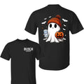 Busch Light Ghost Pumpkin Halloween T-Shirt ,Funny Spooky Shirts, Pumpkin Shirt, Busch Light T-Shirt, Halloween Shirt,...