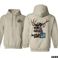 Busch Light Hoodie - Fun Bucks and Beer Graphic, Cool Deer with Sunglasses, Men and Women's Outdoor Adventure hoodie...