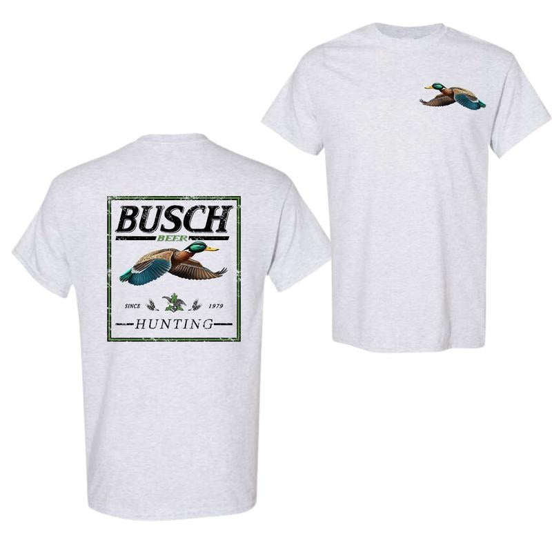 Busch Light Hunting Duck T-Shirt , For Him , For Her Classic Cotton Hoodie, Sweatshirt | GrindPrints.com