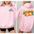 Busch Light Just Peachy Double sided Hoodie & Sweatshirt T-Shirts | GrindPrints.com