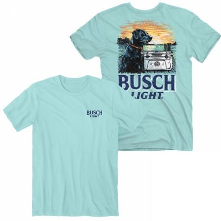 Busch Light Man's Best Friend Front and Back Print T-Shirt Hoodie, Sweatshirt | GrindPrints.com