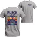 Busch Light Mans T-shirt, Busch Light Can Scenic Short Sleeve Tee, Unisex Shirt Hoodie, Sweatshirt | GrindPrints.com