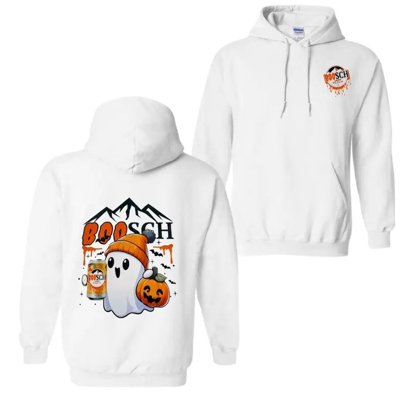 Busch Light Peach shirt Ghost cute Halloween unisex T-shirt, Hoodie Trendy for men for women Fabric Menswear Sweatshirt