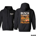 Busch Light Peach, Casual Wear Hoodie, Fresh and Vibrant Style Menswear Hoodie T-Shirts, Sweatshirt | GrindPrints.com
