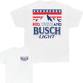 Busch Light Red ,white Flag America T-shirt Hoodie, Sweatshirt | GrindPrints.com