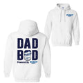 Busch Lite Dad Bod Powered By Busch Light 2 Sided Hoodie Sweatshirt T-Shirt, Beer Drink Shirt for Daddy, Funny Drinking...