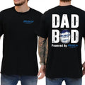 Busch Lite Dad Bod Powered By Busch Light Tshirt 2-Sided for Men, Beer Drink Shirt for Daddy, Funny Drinking Tee,Menswear...