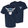 Busch Rodeo Bull Horns Navy T-Shirt Hoodie, Sweatshirt | GrindPrints.com