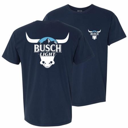 Busch Rodeo Bull Horns Navy T-Shirt Hoodie, Sweatshirt | GrindPrints.com
