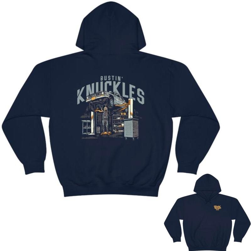 Bustin Knuckles-Hoodie T-Shirts, Sweatshirt | GrindPrints.com