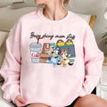 Busy Doing Mom Stuff Bluey Shirt, Funny Mom Sweater, Bluey Mothers Day Shirt, Mama Sweatshirt, Funny Dog, Mom Birthday...